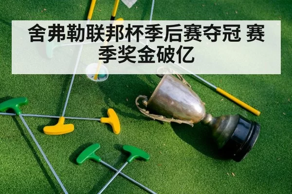 舍弗勒联邦杯季后赛夺冠 赛季奖金破亿